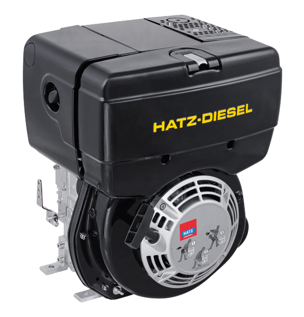 MOTOR HATZ INDUSTRIAL DE VELOCIDAD VARIABLE, ARRANQUE ELECTRICO - 1B50U2RS
