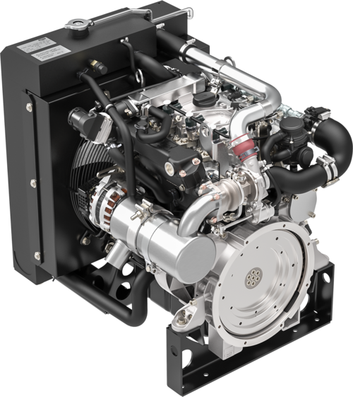MOTOR HATZ INDUSTRIAL DE VELOCIDAD VARIABLE ARRANQUE ELECTRICO - POWE UNIT - 3H50TIC OPU