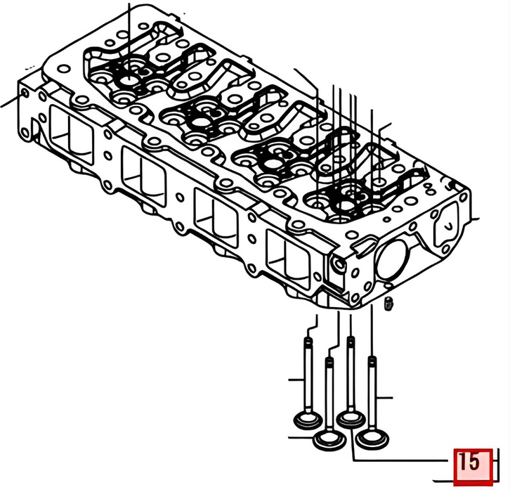 Válvula de escape Yanmar