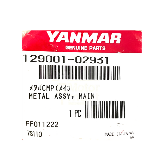 PAR METALES BANCADA STD YANMAR