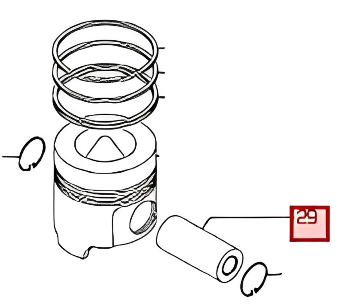 PERNO PISTON YANMAR — Motor Mart